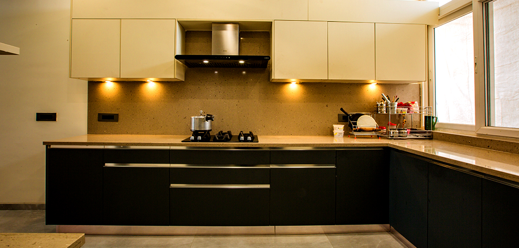 Modern Light Kitchen - Asian paints